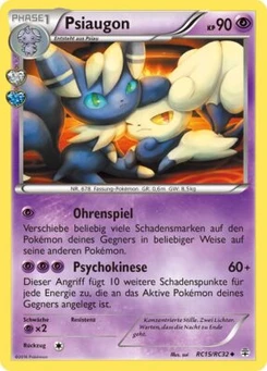 Pokémon-Karte Psiaugon RC15