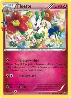 Pokémon-Karte Floette RC18