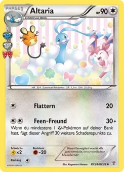 Pokémon-Karte Altaria RC24