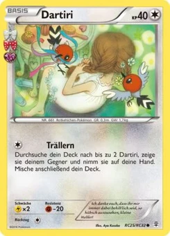 Pokémon-Karte Dartiri RC25