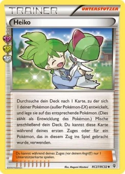Pokémon-Karte Heiko RC27