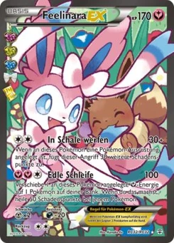 Pokémon-Karte Feelinara EX RC32
