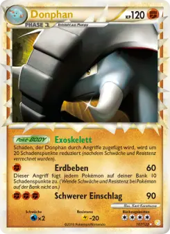 Pokémon-Karte Donphan 107/123