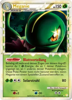 Pokémon-Karte Meganie 109/123