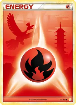 Pokémon-Karte Feuerenergie 116/123