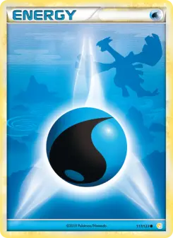 Pokémon-Karte Wasserenergie 117/123