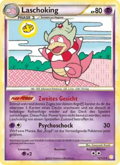 Pokémon-Karte Laschoking 012/123