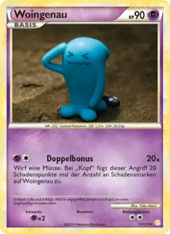 Pokémon-Karte Woingenau 013/123