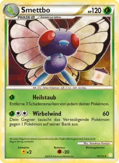 Pokémon-Karte Smettbo 016/123