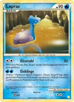 Pokémon-Karte Lapras 024/123