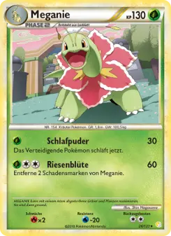 Pokémon-Karte Meganie 026/123