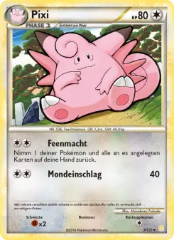 Pokémon-Karte Pixi 003/123