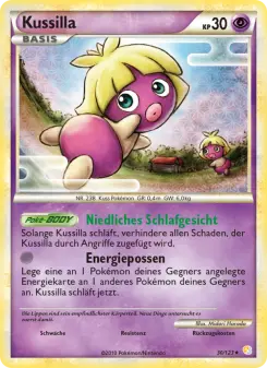 Pokémon-Karte Kussilla 030/123