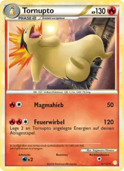 Pokémon-Karte Tornupto 032/123