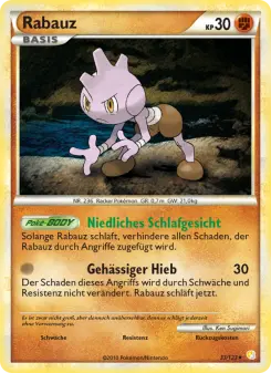 Pokémon-Karte Rabauz 033/123
