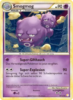 Pokémon-Karte Smogmog 034/123