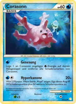 Pokémon-Karte Corasonn 037/123