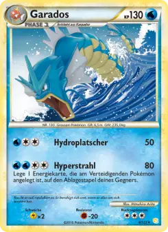 Pokémon-Karte Garados 004/123