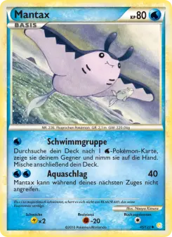 Pokémon-Karte Mantax 045/123