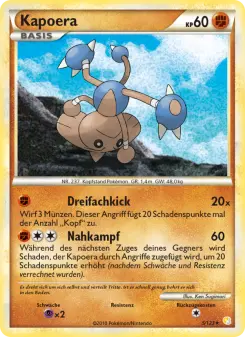 Pokémon-Karte Kapoera 005/123