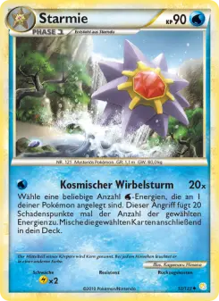 Pokémon-Karte Starmie 053/123