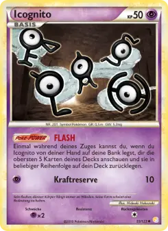 Pokémon-Karte Icognito 055/123