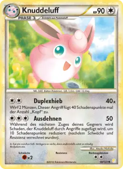 Pokémon-Karte Knuddeluff 056/123