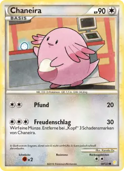 Pokémon-Karte Chaneira 058/123