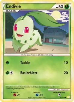 Pokémon-Karte Endivie 059/123
