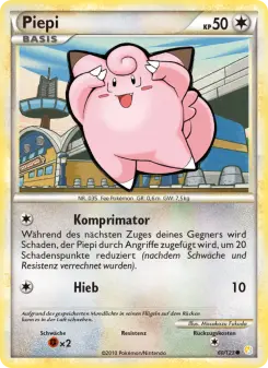 Pokémon-Karte Piepi 060/123