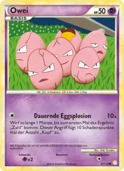 Pokémon-Karte Owei 063/123