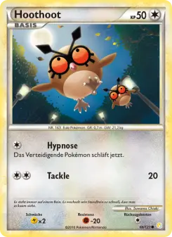 Pokémon-Karte Hoothoot 066/123