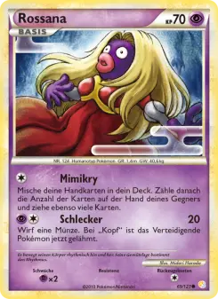Pokémon-Karte Rossana 069/123