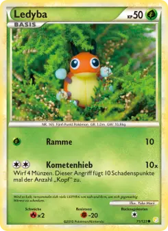 Pokémon-Karte Ledyba 071/123