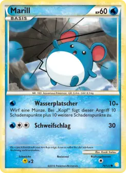 Pokémon-Karte Marill 074/123