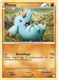 Pokémon-Karte Phanpy 077/123
