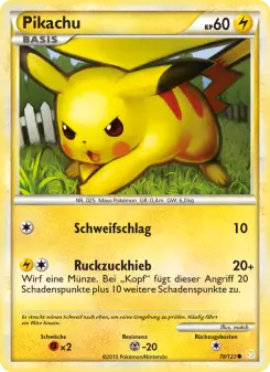Pokémon-Karte Pikachu 078/123