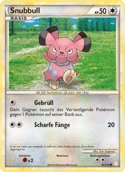 Pokémon-Karte Snubbull 082/123