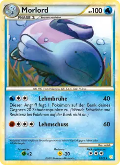 Pokémon-Karte Morlord 009/123