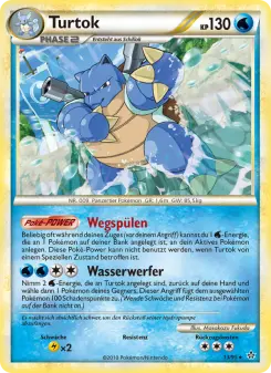Pokémon-Karte Turtok 013/095