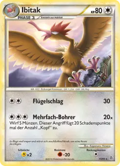 Pokémon-Karte Ibitak 015/095