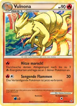 Pokémon-Karte Vulnona 020/095