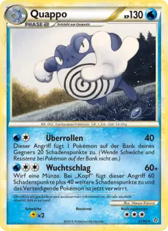 Pokémon-Karte Quappo 021/095