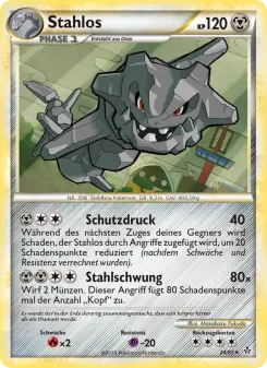 Pokémon-Karte Stahlos 024/095