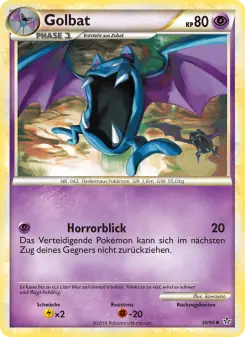 Pokémon-Karte Golbat 030/095