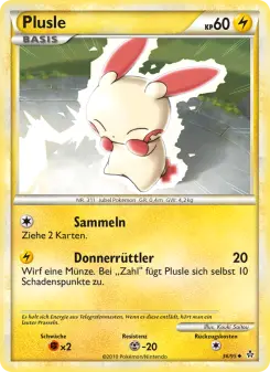Pokémon-Karte Plusle 036/095