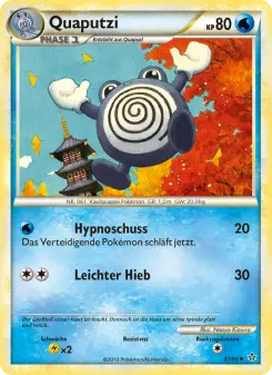 Pokémon-Karte Quaputzi 037/095
