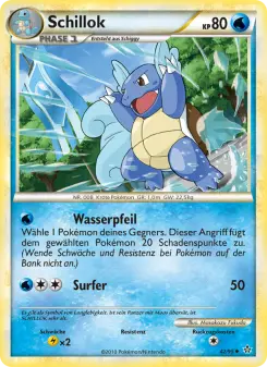 Pokémon-Karte Schillok 042/095