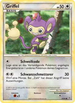 Pokémon-Karte Griffel 043/095