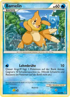 Pokémon-Karte Bamelin 045/095
